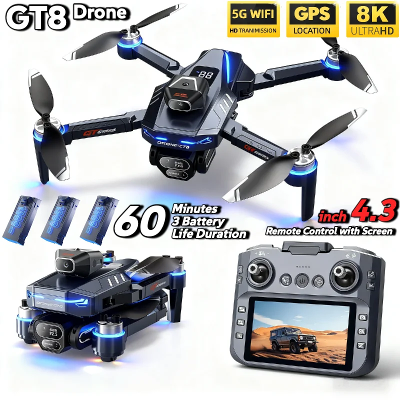 Drone Rc Folding - HOT For LSRC GT8 Drone 4K