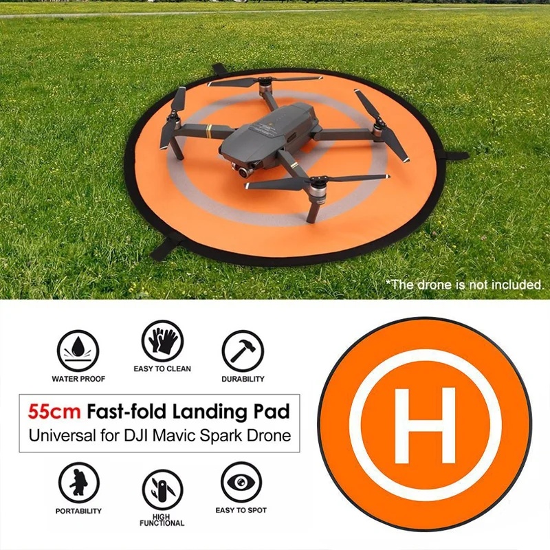Drone Rc Land - Foldable 55cm Universal Drone Landing Pad