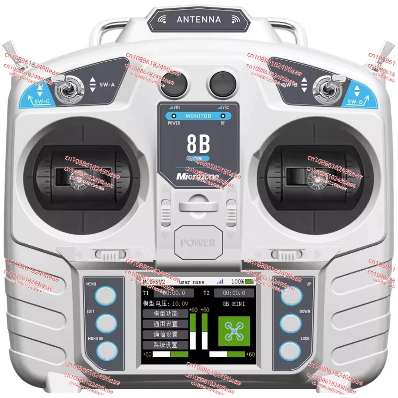 Drone Rc Controller And Receiver - Microzone MC8B 8B-MINI 2.4G 8CH Remote