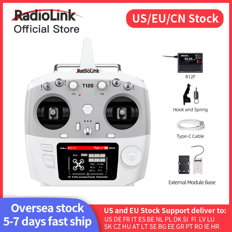 Drone And Car - Radiolink T12D ELRS 12 Channels Transmitter,Receiver