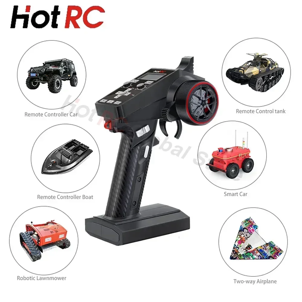 HotRC CT-6A 2.4G 6CH 6 Channel - огляд і ціна Drone And Car
