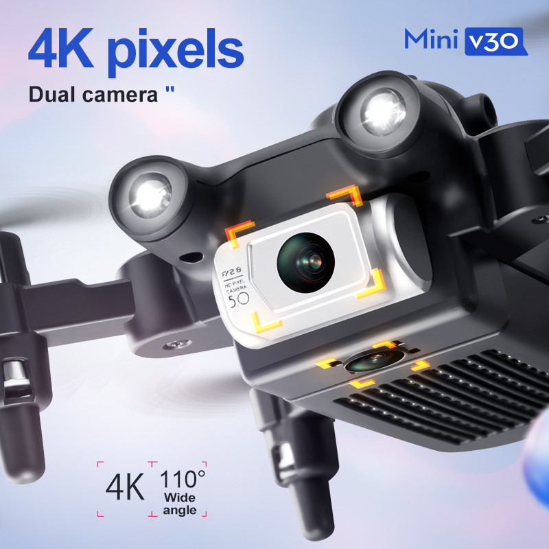 Mini V30 WiFi FPV Drone With 4 - огляд і ціна Drone Rc Land