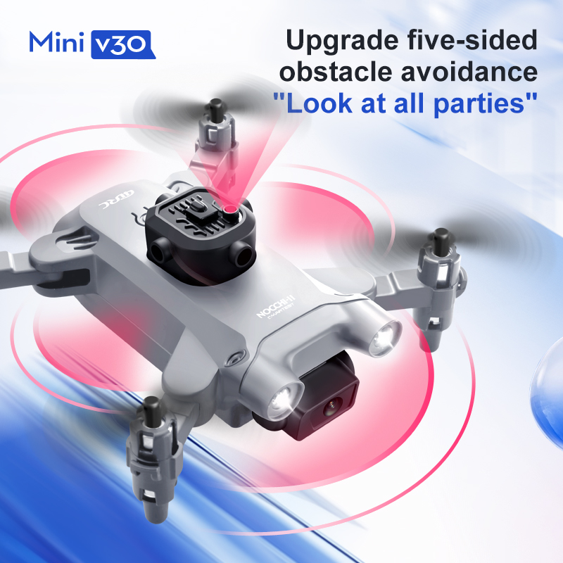 Mini V30 WiFi FPV Drone With 4 - огляд і ціна Drone Rc Land