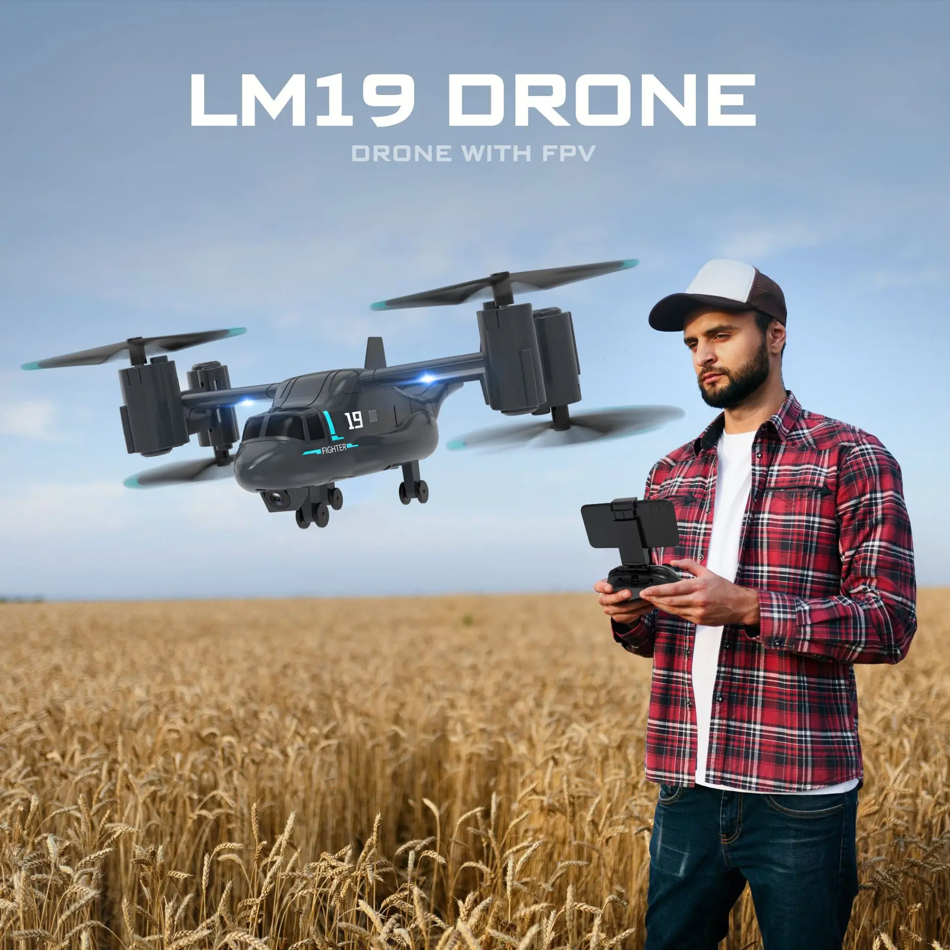 LM19 Remote Control Helicopter - огляд і ціна Drone Rc Land