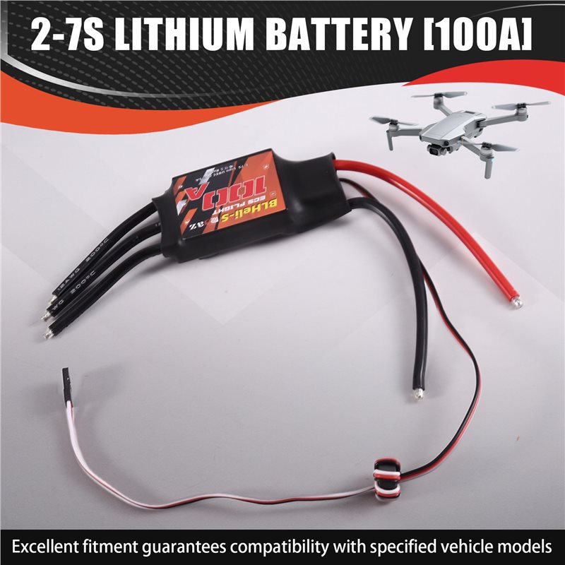 Best-RC Brushless ESC 100A Ele - огляд і ціна Drone Rc Quadcopter Controller