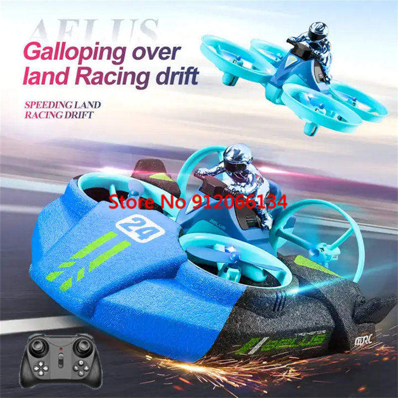 2.4G RC Plane Car Boat 3 In 1  - огляд і ціна Drone Rc Game