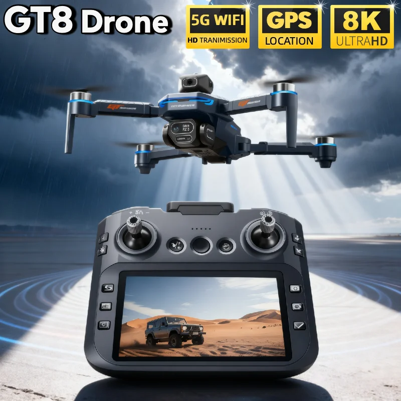 HOT For LSRC GT8 Drone 4K Prof - огляд і ціна Drone Rc Folding