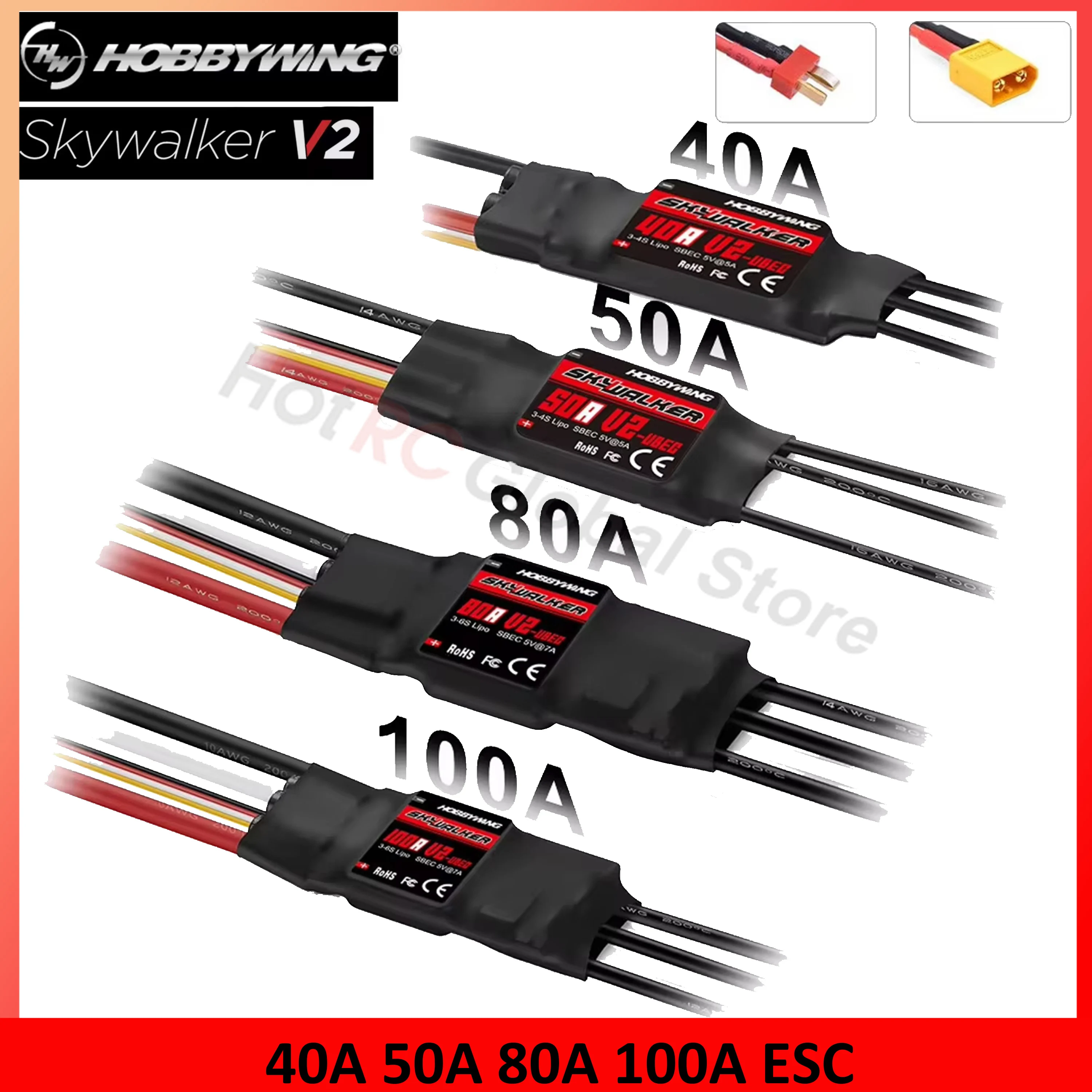 HOBBYWING Skywalker V2 Series  - огляд і ціна Drone Rc Quadcopter Controller