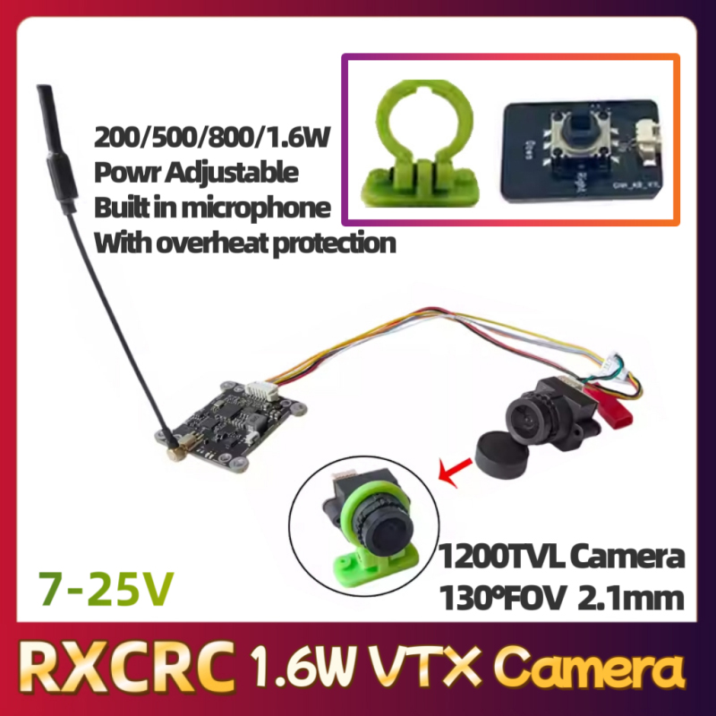 RXCRC 5.8G Module 48CH 1.6W VT - огляд і ціна Drone Rc Control