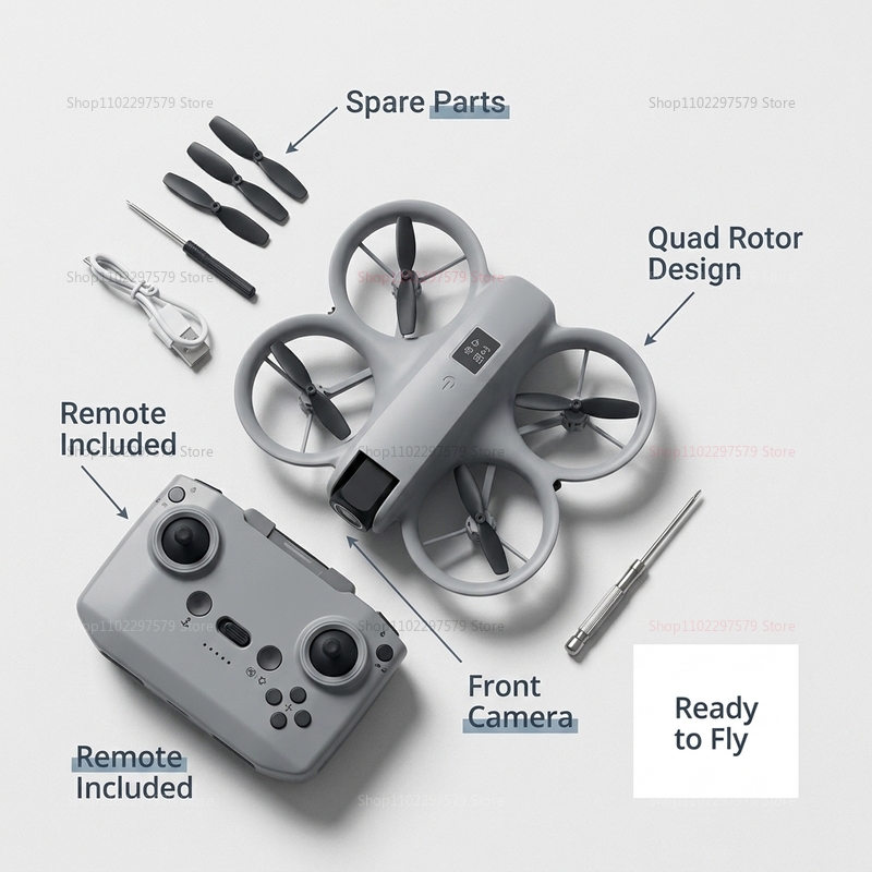 Mini Drone with 8K HD Camera F - огляд і ціна Drone Rc Land