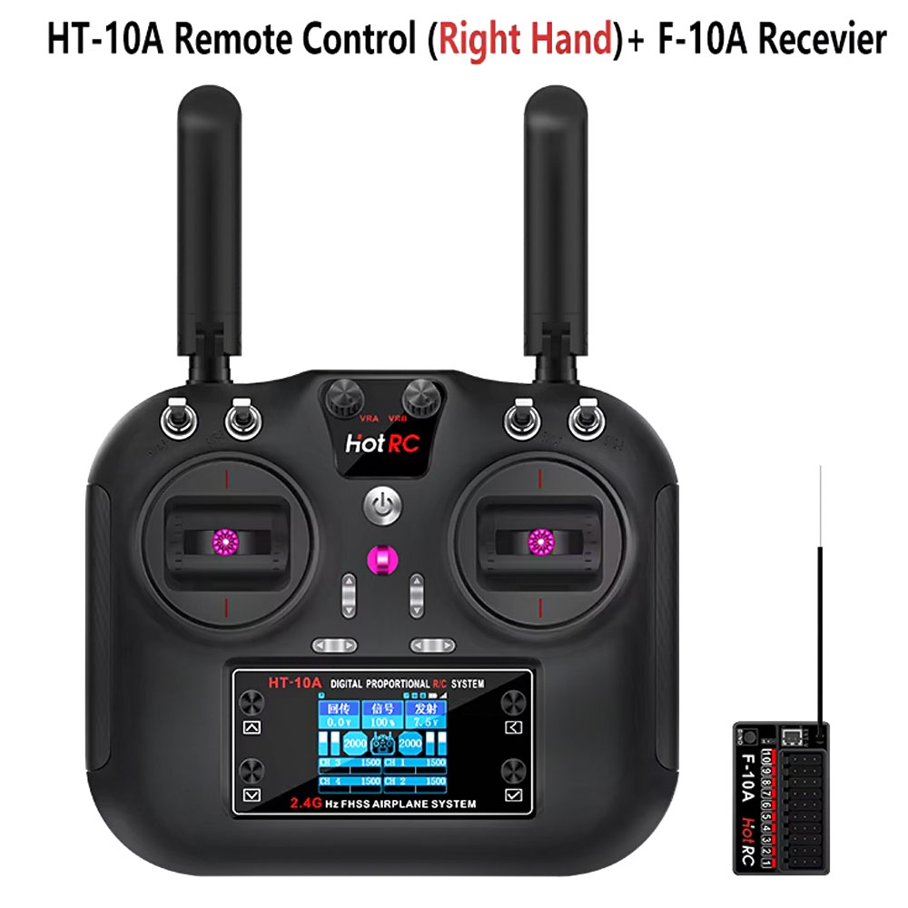 Hotrc HT-10A 2.4G 10CH Transmi - огляд і ціна Drone And Car
