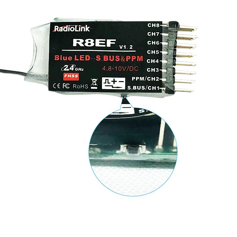 Radiolink T8S 2.4G 8 Channel R - огляд і ціна Drone Rc Game