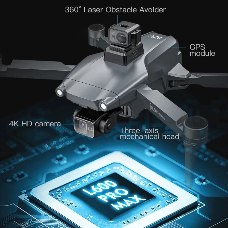 L600 PRO MAX GPS Drone Profess - огляд і ціна Drone Z