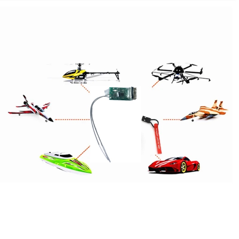 S603 DSMX DSM2 6CH RC Receiver - огляд і ціна Plane Drone Rc