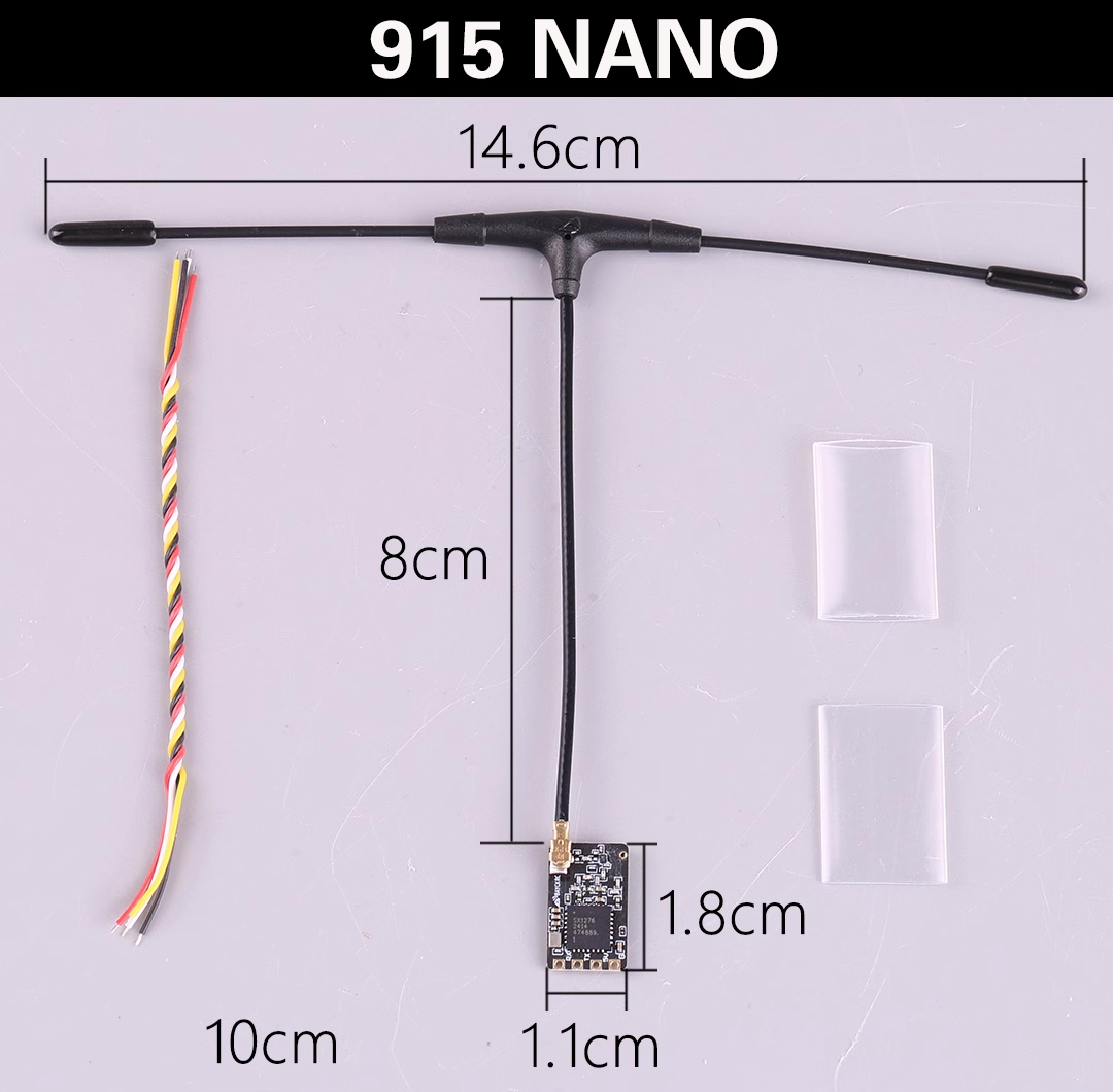 BAYCK ExpressLRS 915MHz Nano R - огляд і ціна Plane Drone Rc