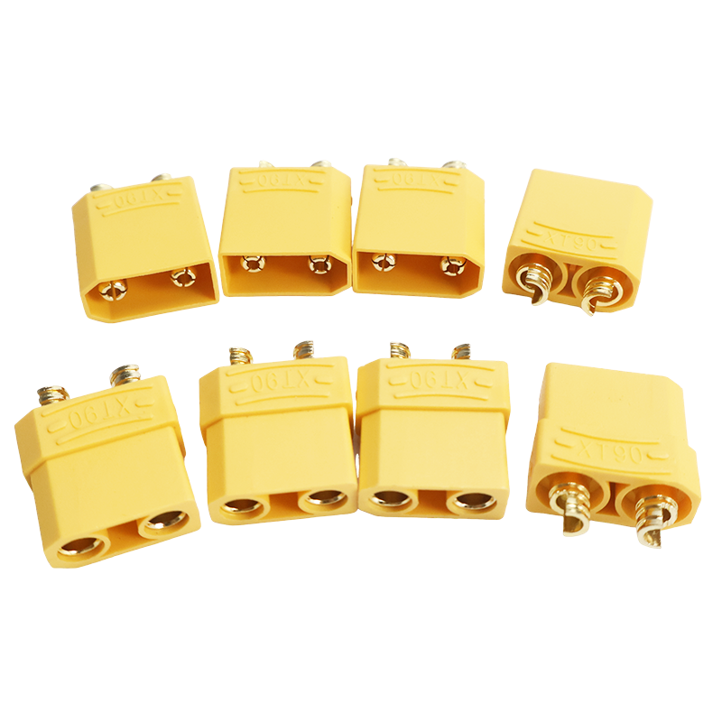 4Pcs Yellow XT90 Plug Male Fem - огляд і ціна Drone Rc Link