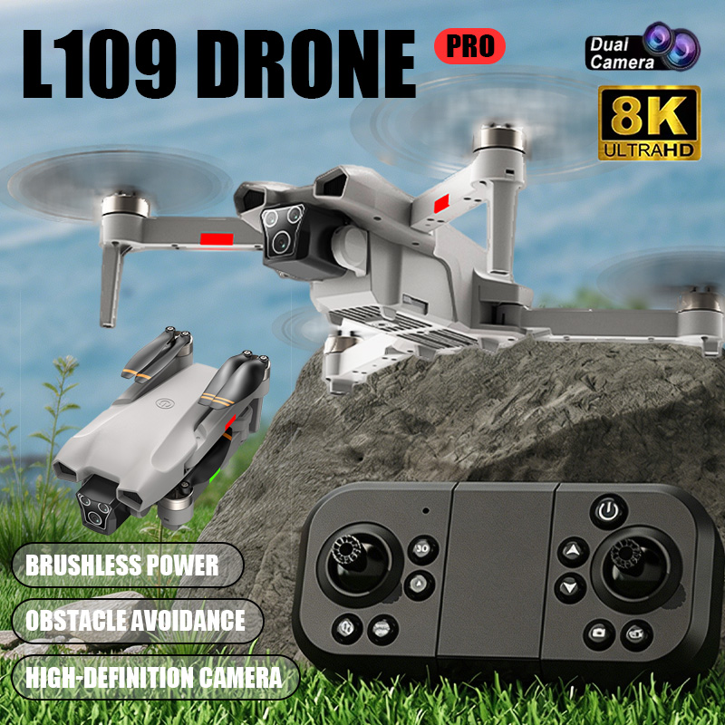 NEW Hot L017 Pro Drone Brushle - огляд і ціна Drone Rc Land