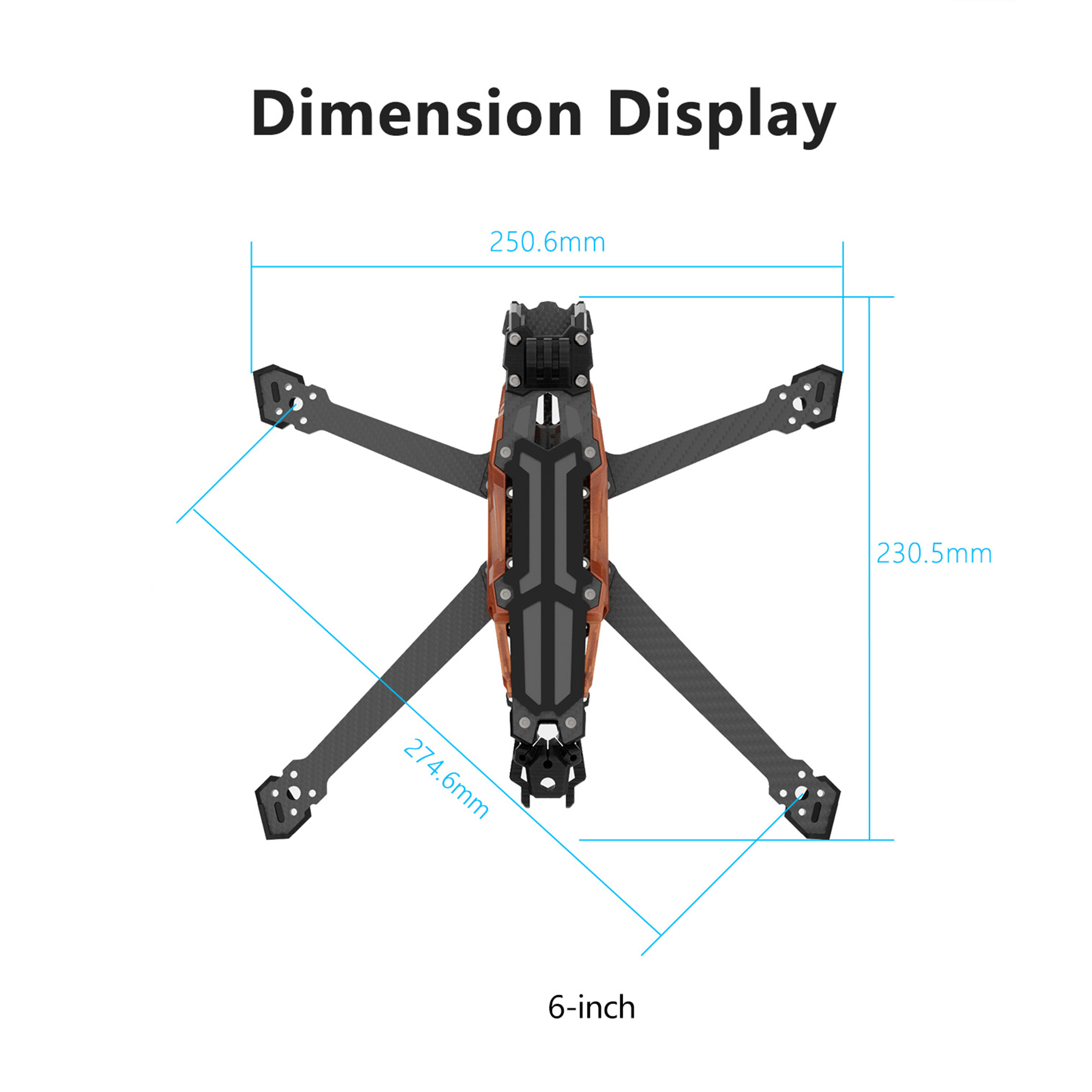 GEPRC GEP-Vapor-D5 D6 O4 Pro C - огляд і ціна Drone Rc Land