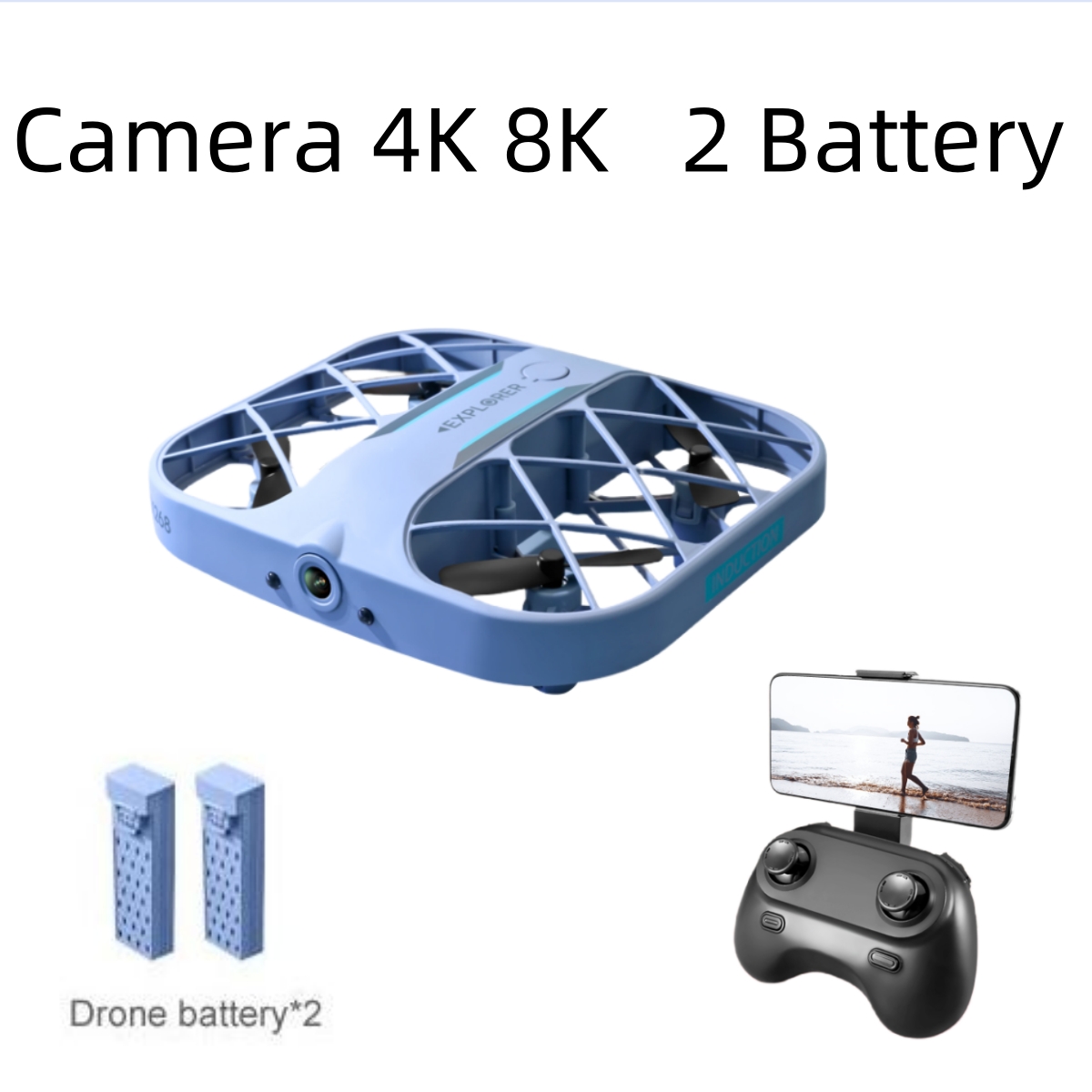 JJRC H107 FPV RC Drone with 2  - огляд і ціна Drone Z